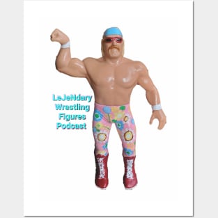 LeJeNdary Wrestling Figures Podcast Tie Dye Posters and Art